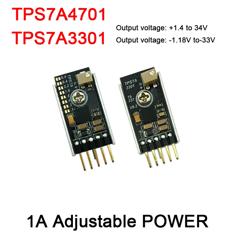 Poder do Regulador de Tensão Linear do Dc-dc a Amplificador Ajustável do Decodificador do Áudio do rf Dac Tps7a4701 Tps7a3301 3v 5v 12v 15v 19v 24v 1a