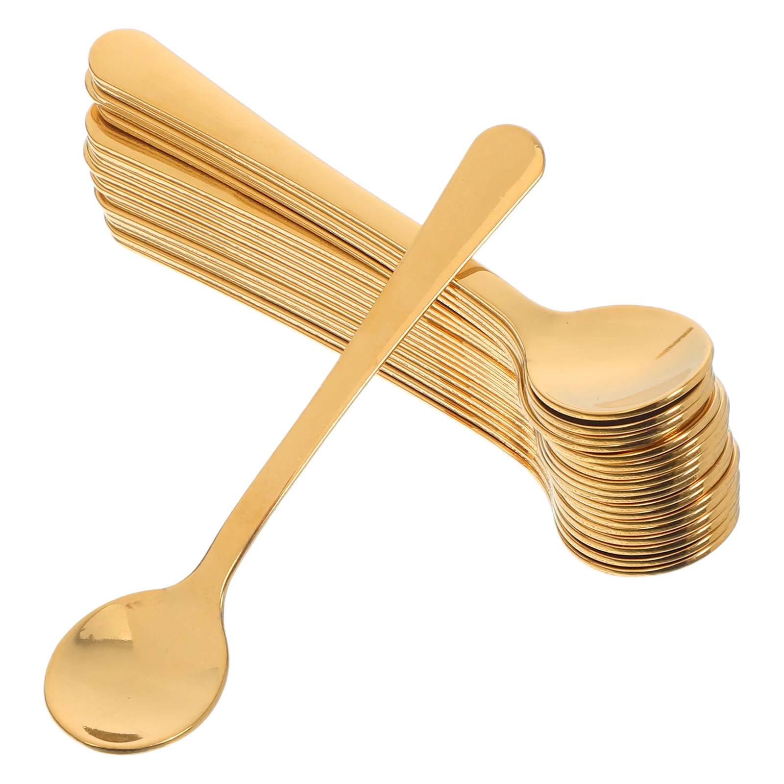 

20Pcs Mini Stainless Steel Coffee Spoons 2.95 Inch Compact Espresso Stirrer Spoon Salt Condiment Honey Spice Measuring Spoon