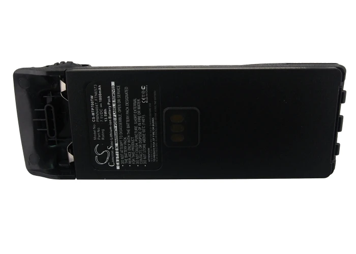 

Walkie-talkie Battery For Motorola MTP700, MTP750, FTN6573, FTN6574, PMN4047BR, PMNN4047, PMR4047