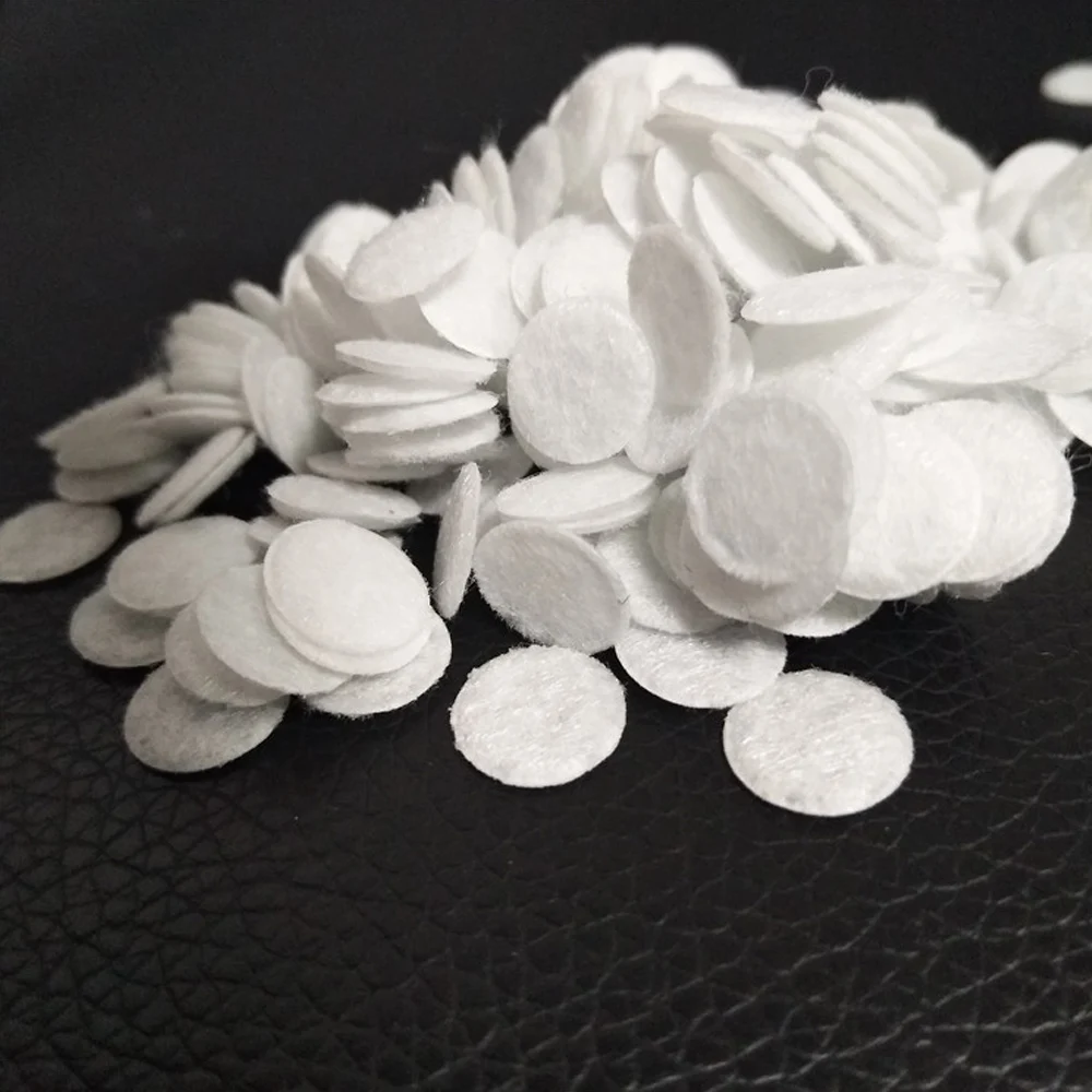 100 pezzi di filtri per microdermoabrasione, spugna di ricambio, cuscinetti filtranti rotondi in cotone per la rimozione dei punti neri, bellezza, cura del viso