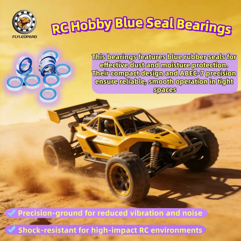 10Pcs 6700RS Blue Seal Rubber Sealed Ball Bearing 10x15x4mm ABEC-7 High Speed For RC Car Motor Drone Micro Machinery