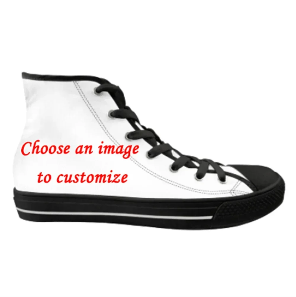 Gradient Lion Lace-up Sneakers Chucky Printing Breathable High-top Shoes For Male Design Custom Name Leisure Sapatos Masculinos