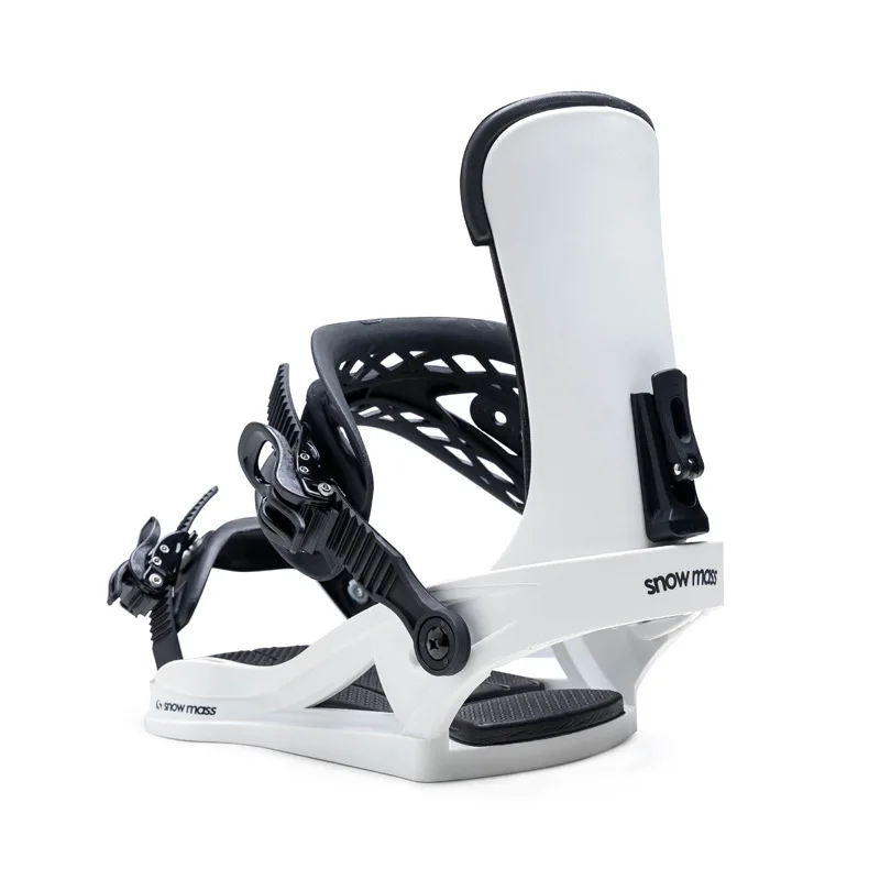 High Strength Lightweight Durable Snowboard Binding Wrapping Comfort Shock Absorption Fit All Mountain Terrain Snowboard Binding