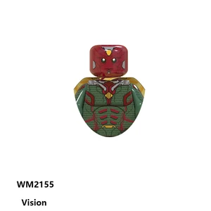 Marvel Legends Mini Actionfiguren Spielzeug für Kinder, Vision Bausteine, T01-T16-Ziegel, Geschenke 10 Hauptverkaufsvision Marvel Legends - №4