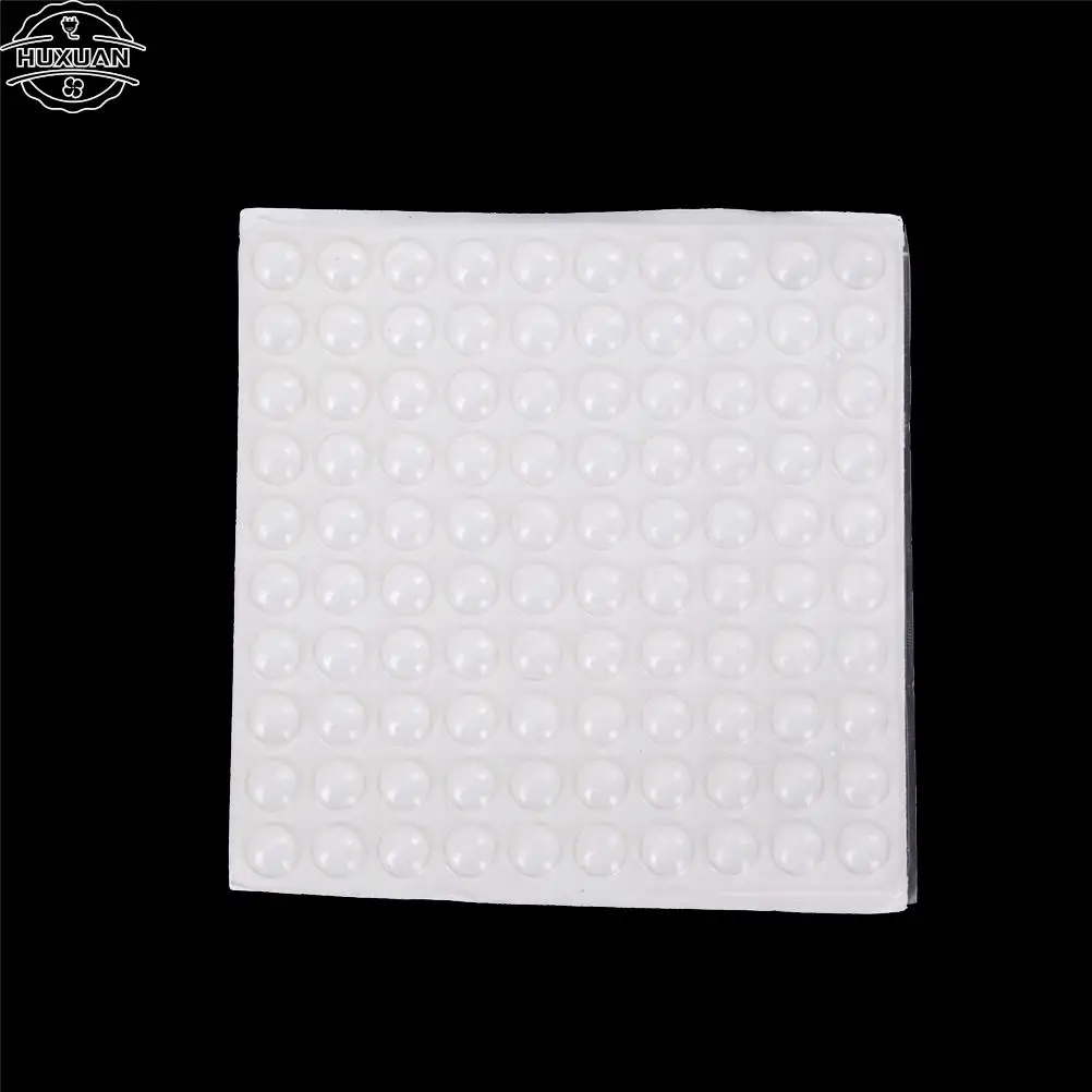 100pcs 8 x 2.5 mm Self Adhesive Rubber Feet Pad Silicone Transparent Bumpers Door Buffer Pad Self-adhesive Feet Pads
