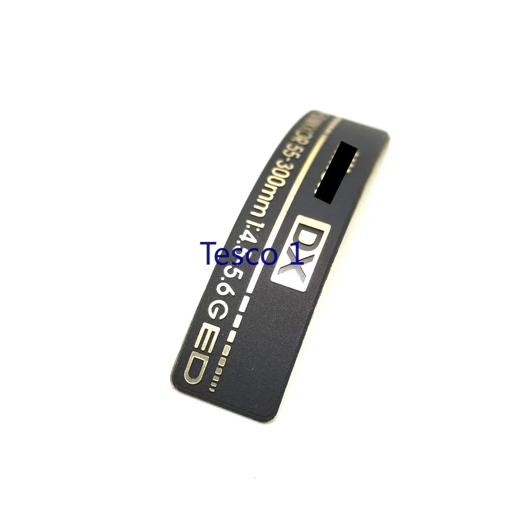 New 55-300 1:4.5-5.6 Camera Parts for Nikon DX AF-S Nikkor 55-300mm f/4.5-5.6G ED VR Logo Mark Nameplate Label DSLR Repair Part