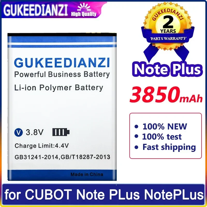 

Аккумулятор Note PLus 3850 мАч для аккумуляторов CUBOT NotePLus + номер отслеживания