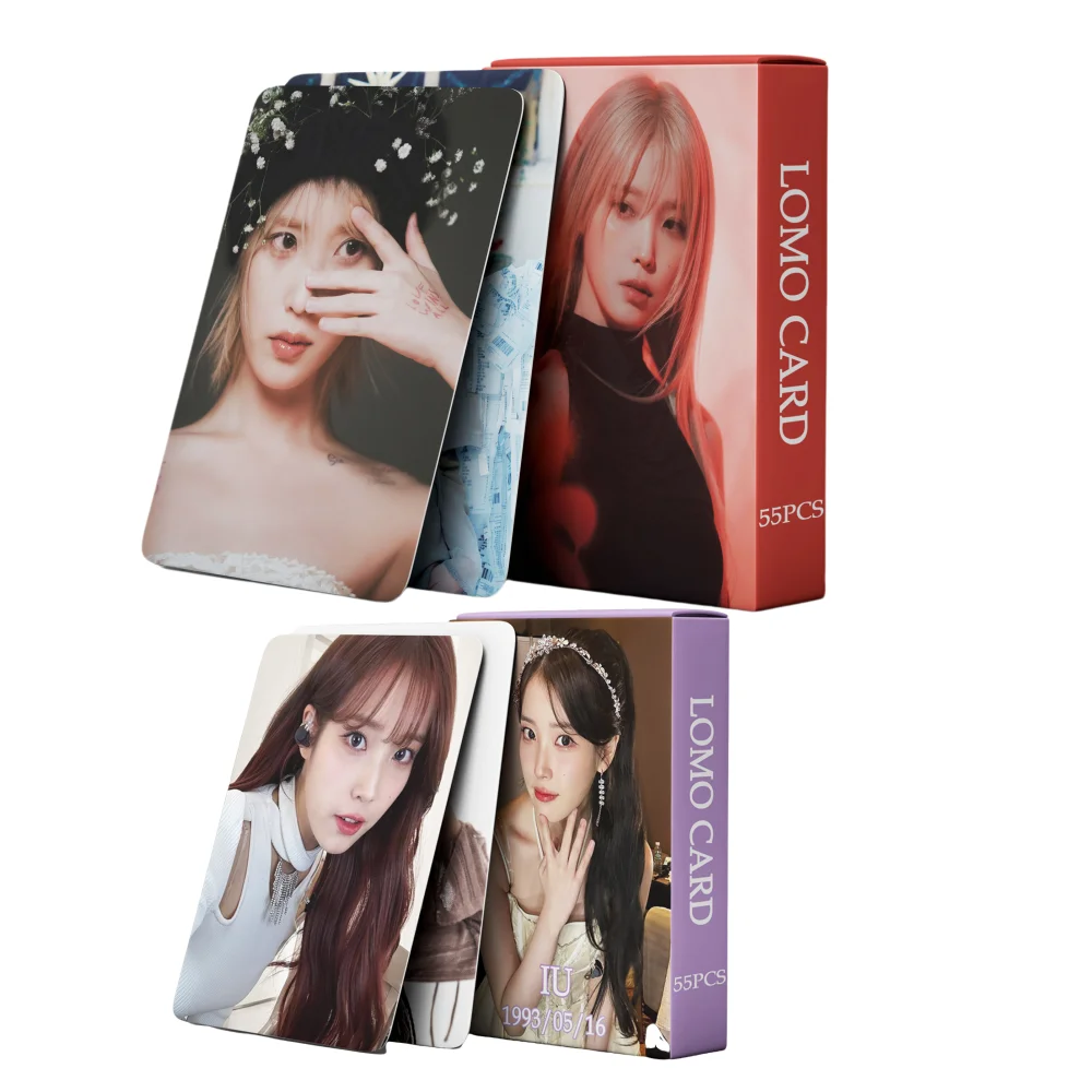 

IU Lomo Card IU Tour Photo card Gift IU 2024 сезонные поздравительные открытки для фанатов