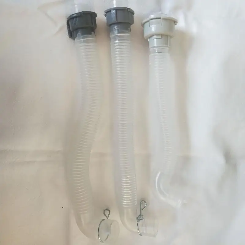 D0AB Adjustable Washer Drain Pipe Heavy Duty Plastic Construction Leakproof Design Compatible Multiple Appliance Models