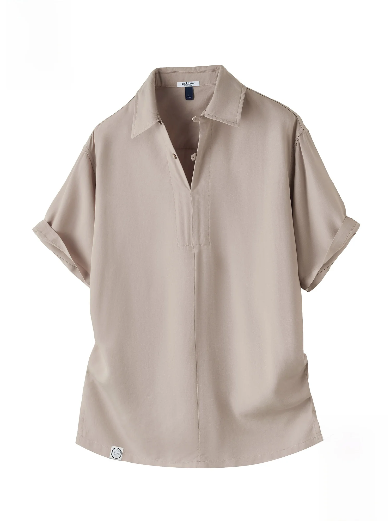 

PaulFrank Summer Thin Cotton Linen Casual ort Sve irt Men's American Sle Loose Fit Breathable Comfortable irt