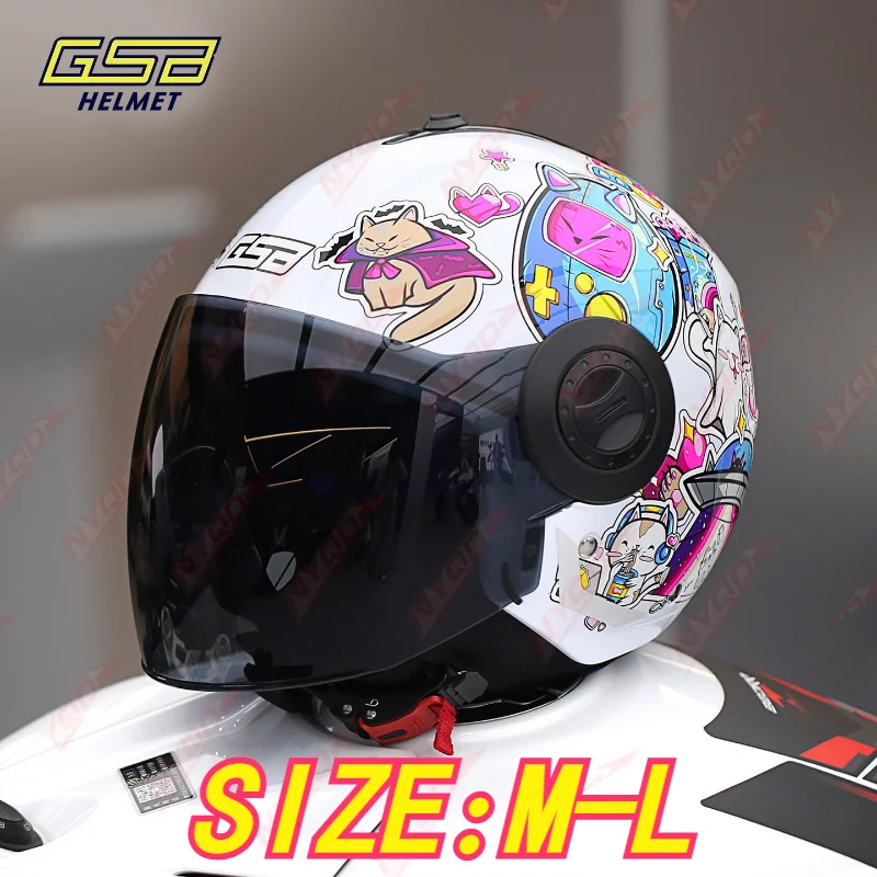 casco-gsb-g-233-per-bambini-certificato-3c-caldo-per-l'inverno-quattro-stagioni-casco-di-sicurezza-per-moto-e-scooter-elettrici-unisex