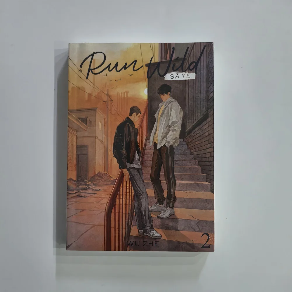 Run wild (Sa Ye) English Novel Volume 1-2 Gu Fei, Jiang Cheng Youth Campus Romance Novels BL Fiction Book