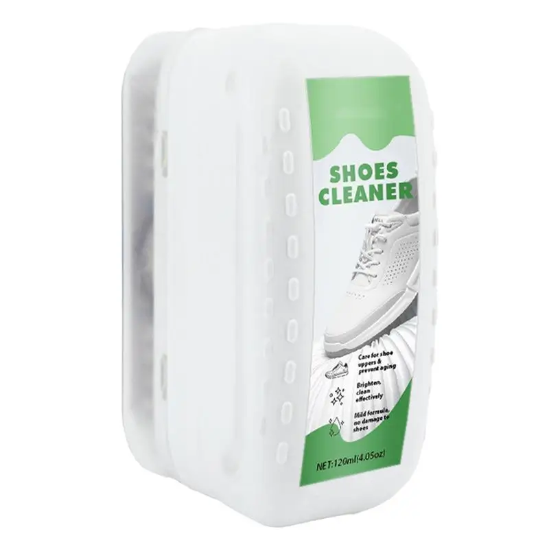 Sneaker Cleaner White Shoes Tennis Shoe Cleaner White Shoe Cleaner Stain Remover Foam Fabric Clean Brush For Leather Nubuck