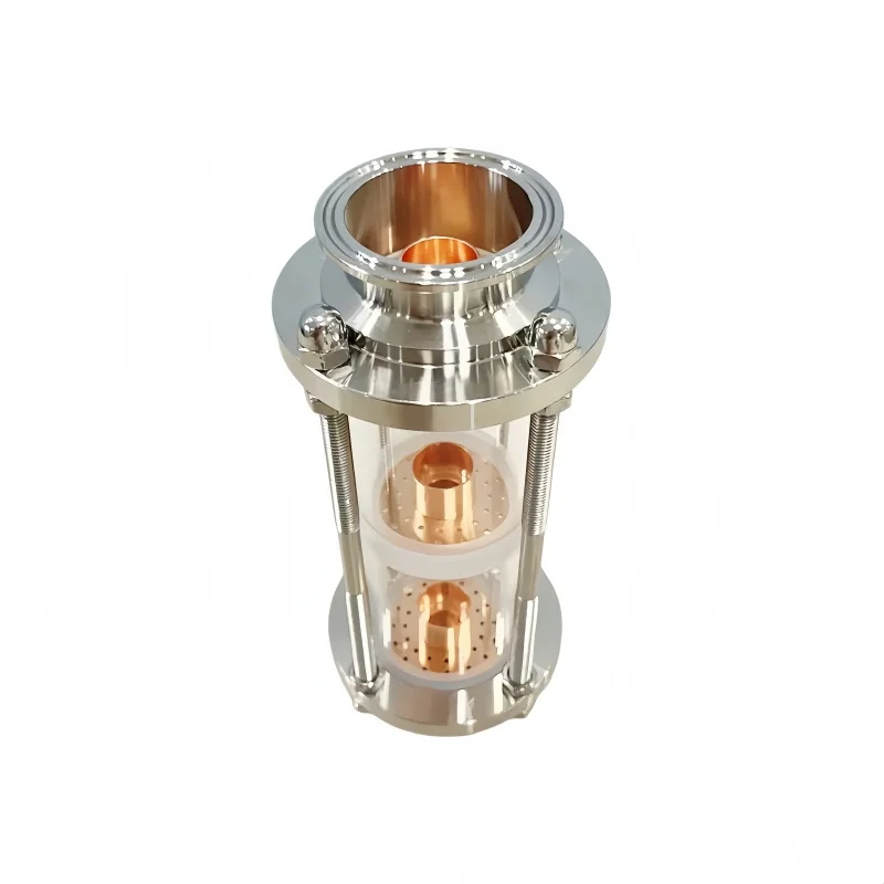 3 etagen 2 "Destillation Objektiv Spalte Mit Kupfer Blase Platte Sets, tri-Clamp Anblick Glas Union Für Homebrew, Edelstahl 304