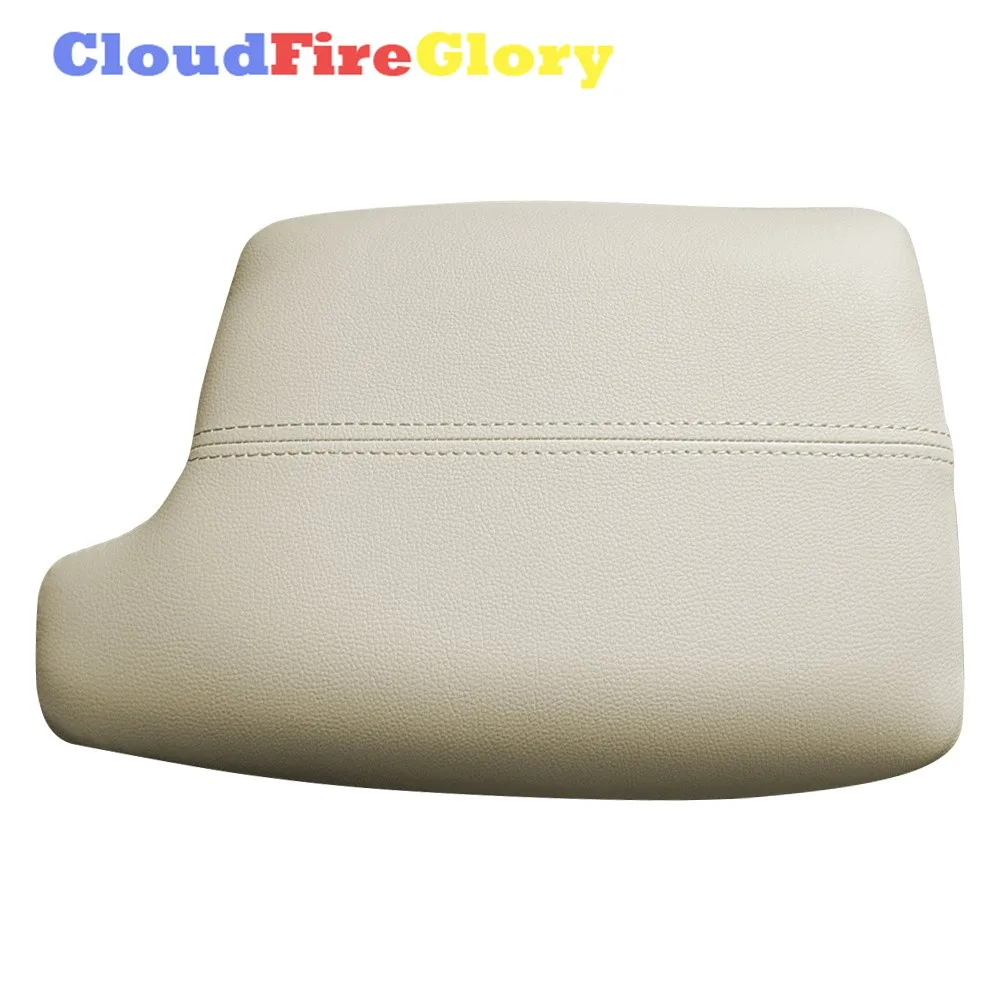 CloudFireGlory For Honda Accord 2014-2017 Center Console Armrest Lid Cover Beige Or Black Synthetic Leathe 83400-T2F-A0