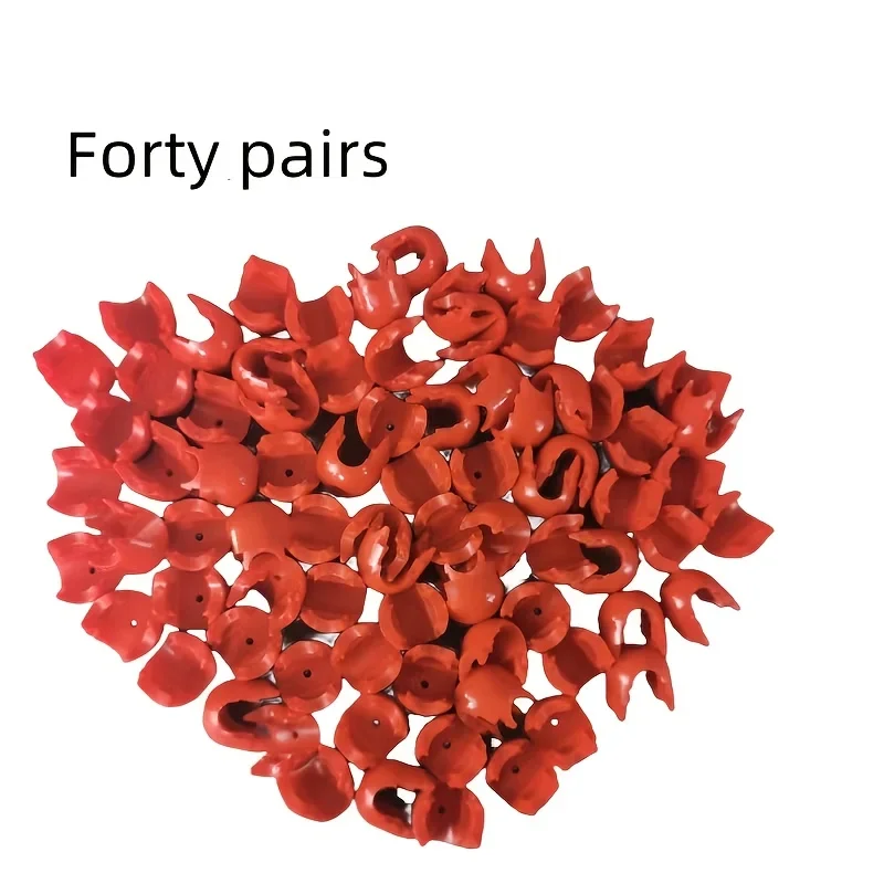 تسلق حبل صافي مشبك بلاستيكي تسلق حبل موصلات دائم متعدد في الهواء الطلق تسلق والعتاد تسلق حبل أجزاء الملحقات