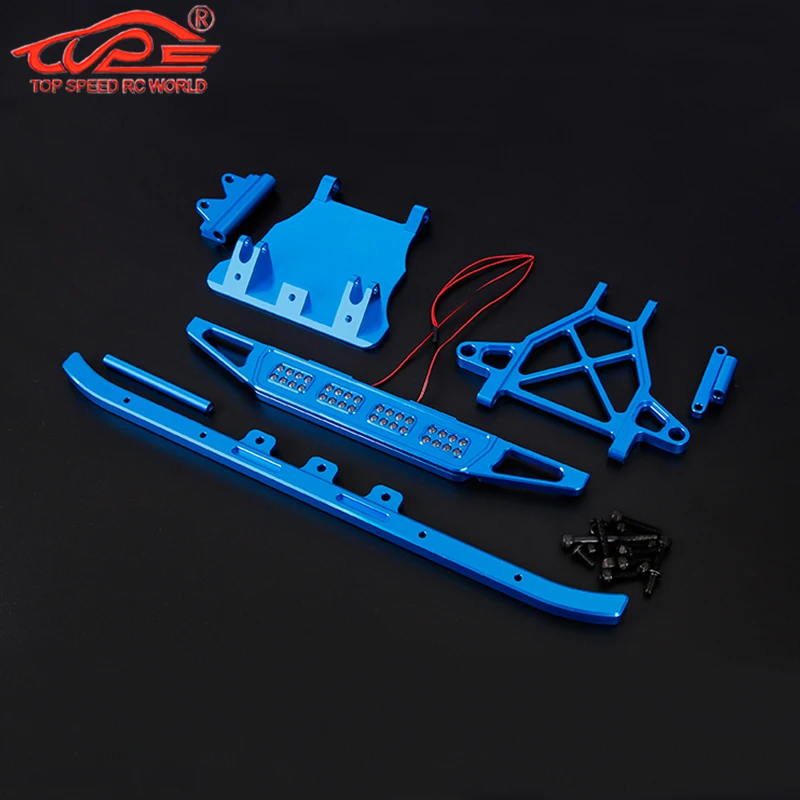 1/5 Rofun Rc Car Upgrade Parts CNC Front Bumper Set for 1/5 Losi 5ive-t Rofun Rovan LTKingmotor X2 QL Fid Racing Truck Parts