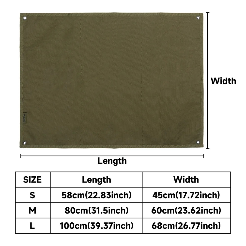 EXCELLENT ELITE SPANKER Collapsible Badge Board Sticker  Patch Holder Panel Portable Storage Cloth Armband Display Board