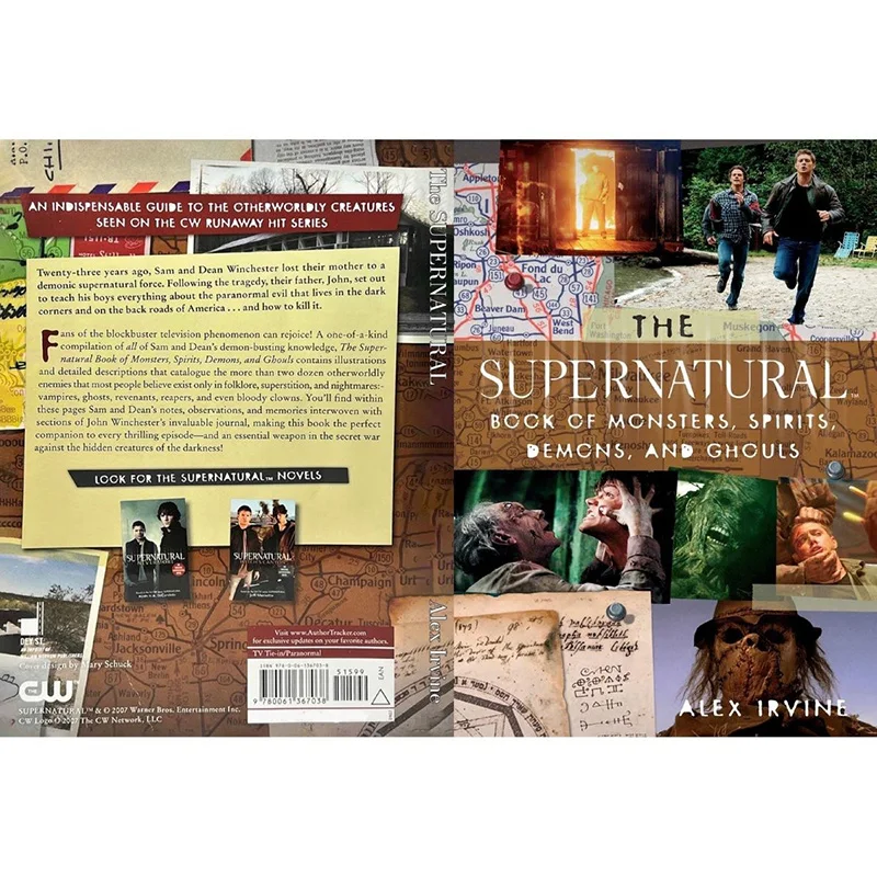 El Libro Sobrenatural de Monstruos, Espíritus, Demonios y Ghoul, Versión en Inglés, Libros