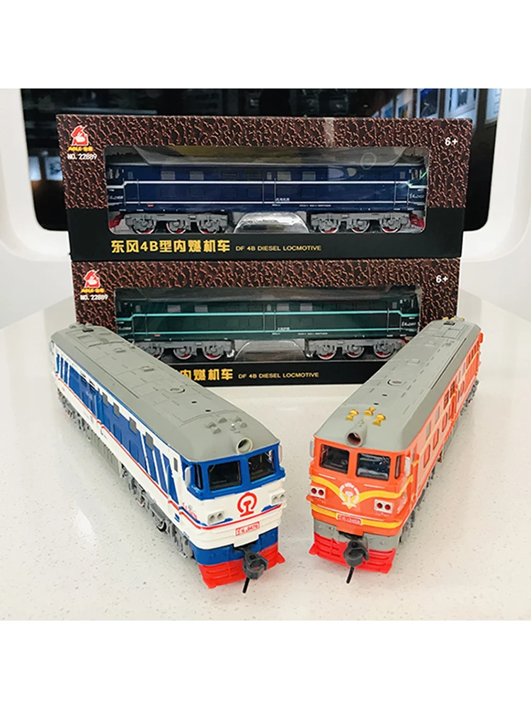 1/87 Scale Train Model Dongfeng 4b Electric Track Train Boy Toy Birthday Gift Nice Packing