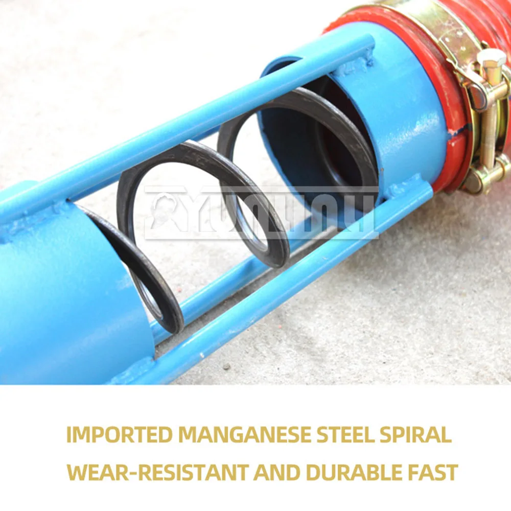 Grain Pumping Suction Machine Electric Grain Loader Pump Grain Suction Machine Vehicle Mounted Screw Conveyor