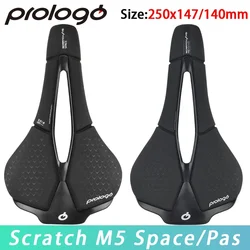 Prologo Scratch M5 Space/Pas Pro T2.0 Tirox Rail Bicycle Saddle for Road MTB City Touring XC Gravel Bike Cycling Parts