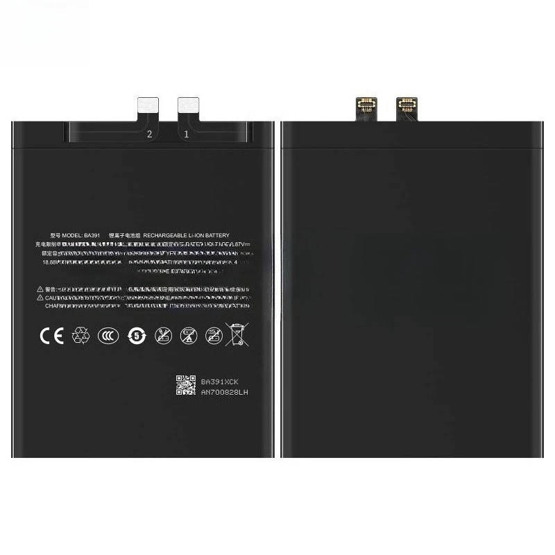 New Replaceable Battery BA391 3.87V 5000mah Rechargeable Battery for Meizu 20 pro Mobile Phone
