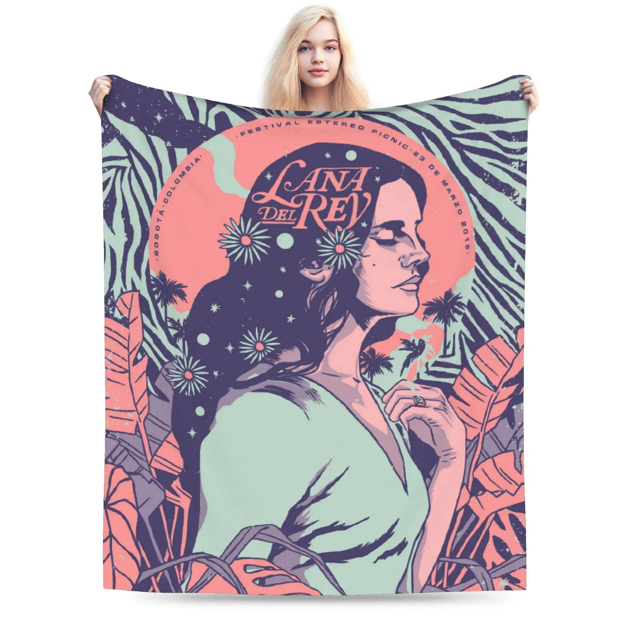 Lana Del Rey Blanke… - image
