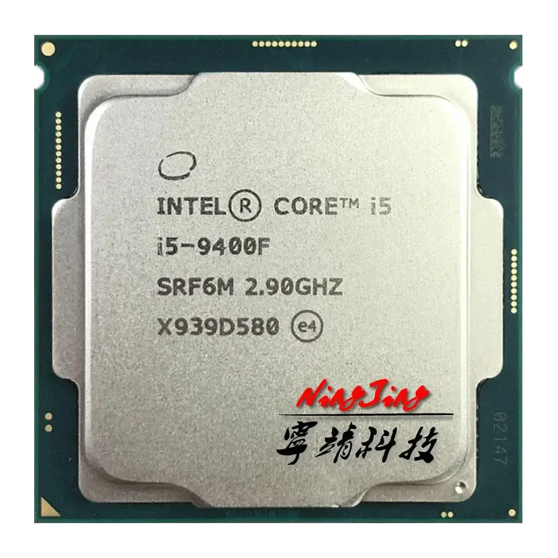 New! Intel Core i5-9400F i5 9400F 2.9 GHz Used Six-Core Six-Thread CPU 65W 9M LGA 1151