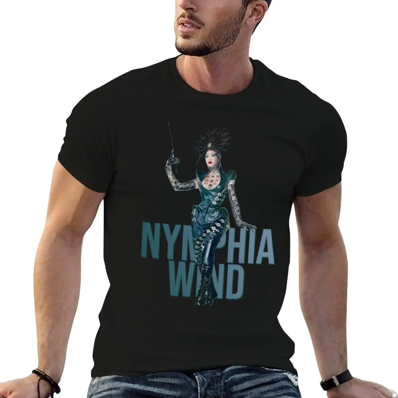 

NYMPHIA T-Shirt t shirt men 100% cotton luxury brand t shirts with prints T-Shirt