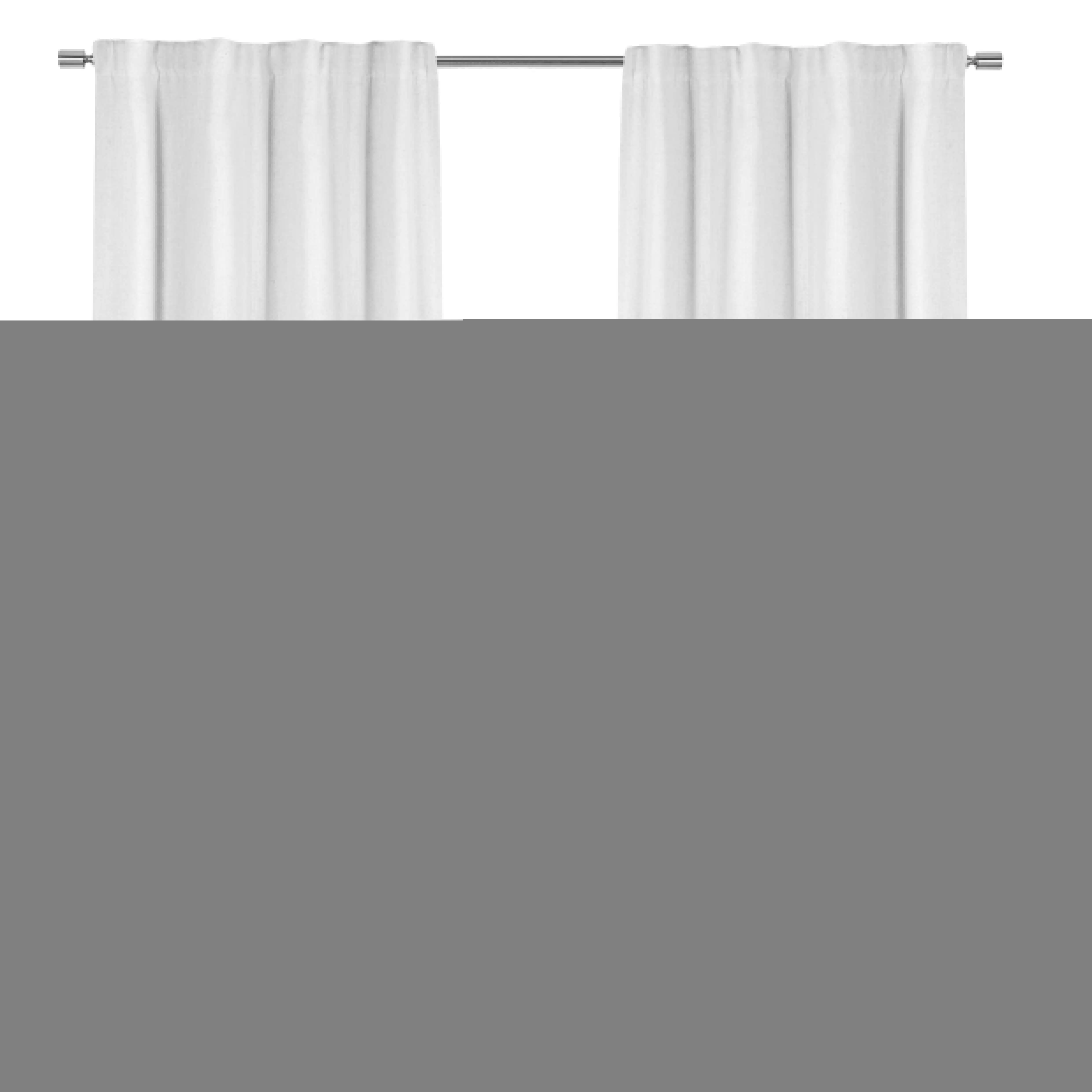 

Linen Blend Curtain, Single Panel, Vanilla Dream, 50" W x 84" L