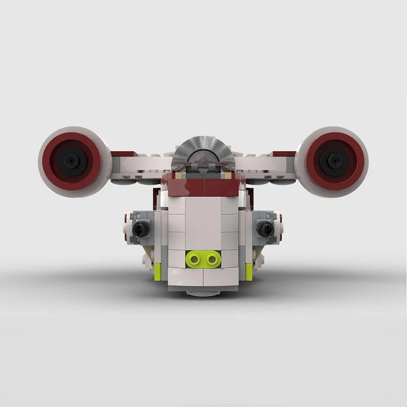354ピース MOC リパブリック・レイザー・クレスト ミディスケール スターバトル ビルディングブロック クリエイティブ 大人コレクター 子供向けクリスマスプレゼント