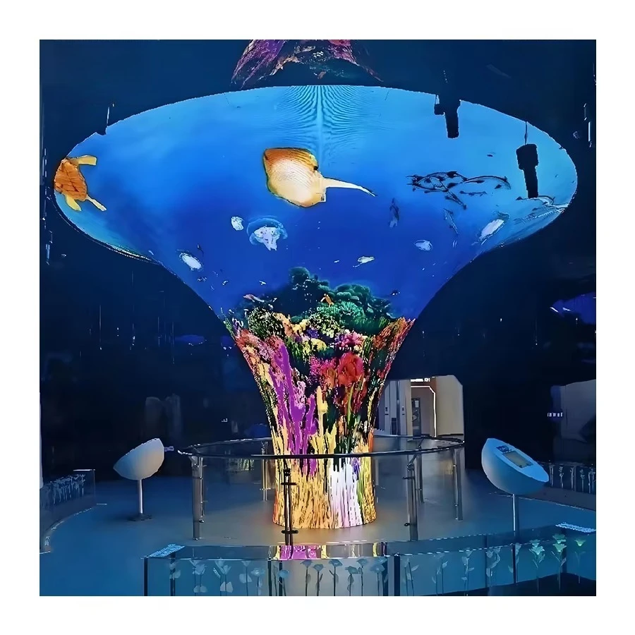 

Настраиваемый уличный водонепроницаемый светодиодный дисплей, креативная гибкая маленькая форма, рекламный центр, искусство