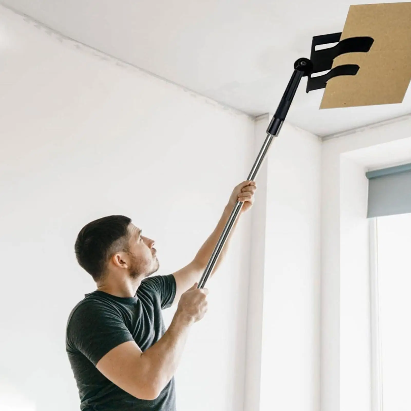 

Paint Trim Guard Extended Multifunctional Adjustable Exterior Painting Spray Shield For Wall Ceiling Door Corner Floor Home