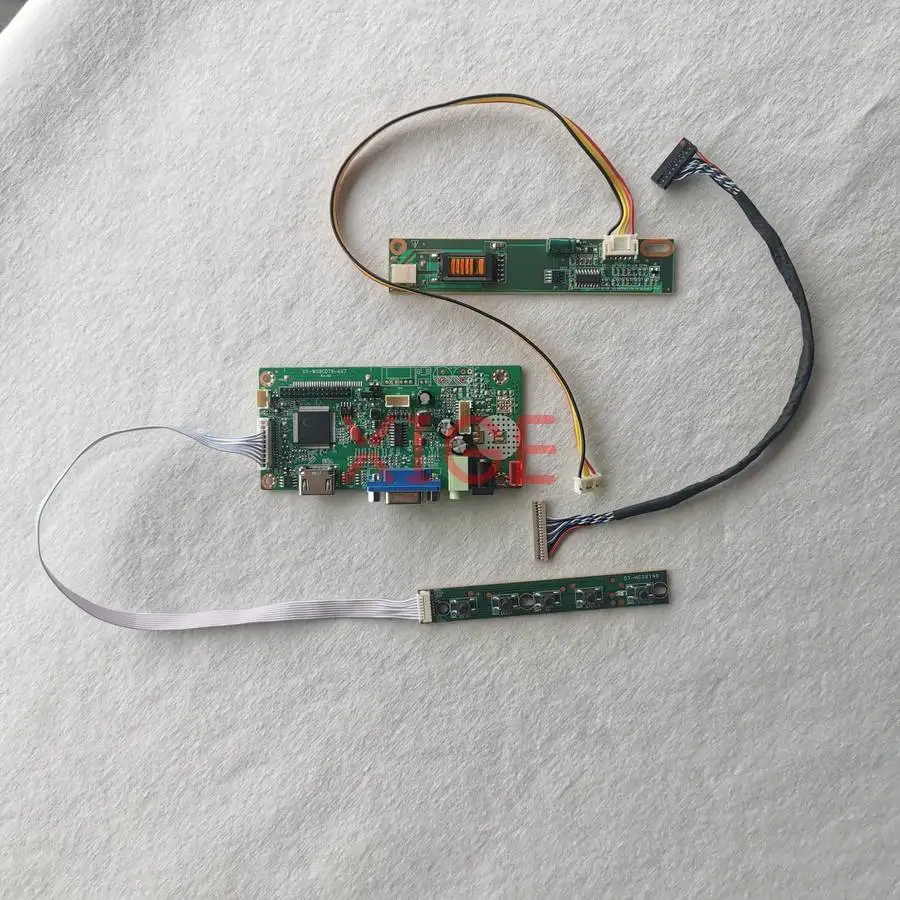 

LCD Monitor Drive Board Fit LTD141EA9F QD141X1LH02 QD141X1LH06 LTM14C433E 1024x768 VGA+HDMI 1024*768 20 Pins LVDS 1-CCFL DIY Kit