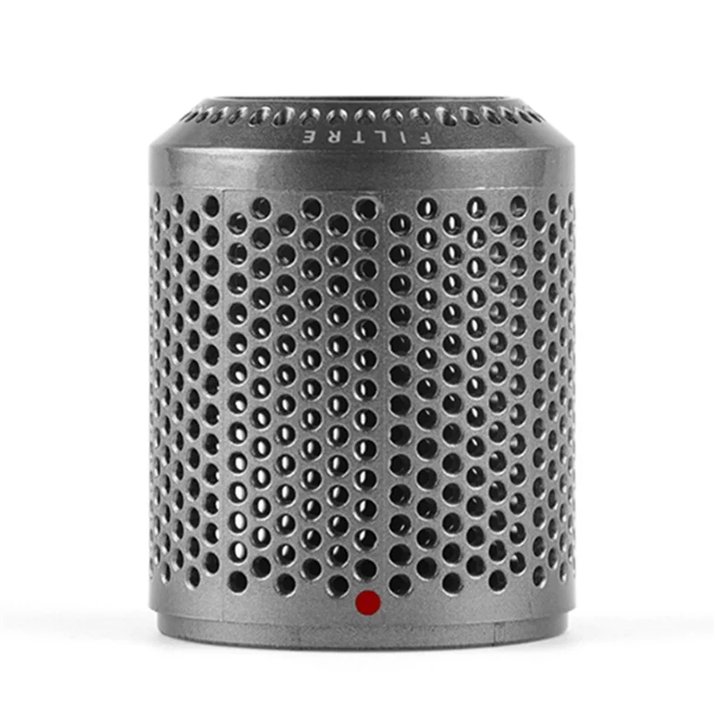 Adatto per asciugacapelli Dyson HD01 HD03 HD08 coperchio filtro esterno antipolvere accessori per aspirapolvere grigio brillante