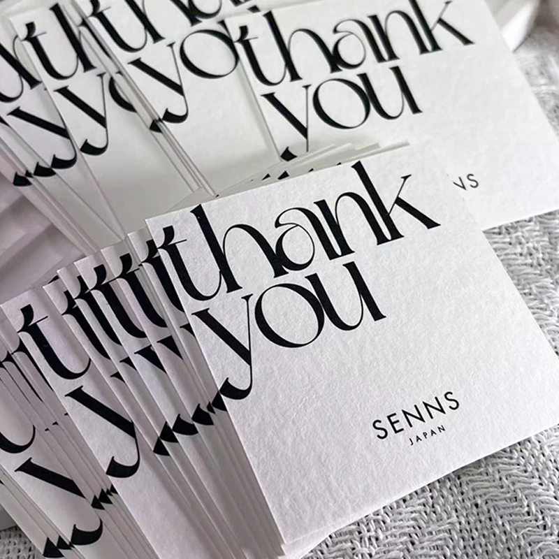 

Оптовая продажа, 200 шт., благодарственные открытки, 300 г/м2, ватная бумага, высококачественные поздравительные открытки для бизнеса и личного использования