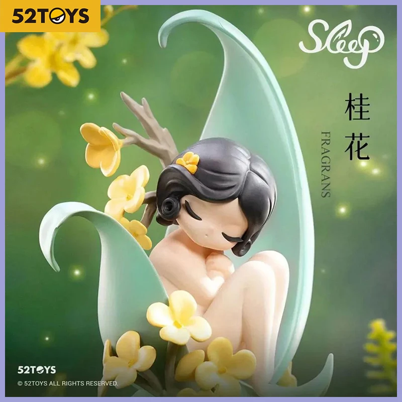 52Toys Sleep Flower Elves Blind Box 1/12 PVC Model