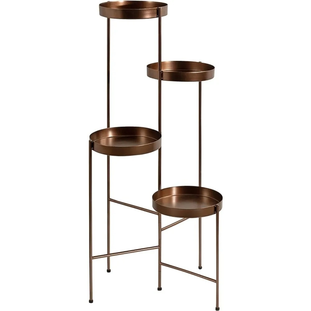 Finn Modern 4-Tier Plant Stand for Flowers 10 X 11 X 44 Outdoor Furniture Freight free