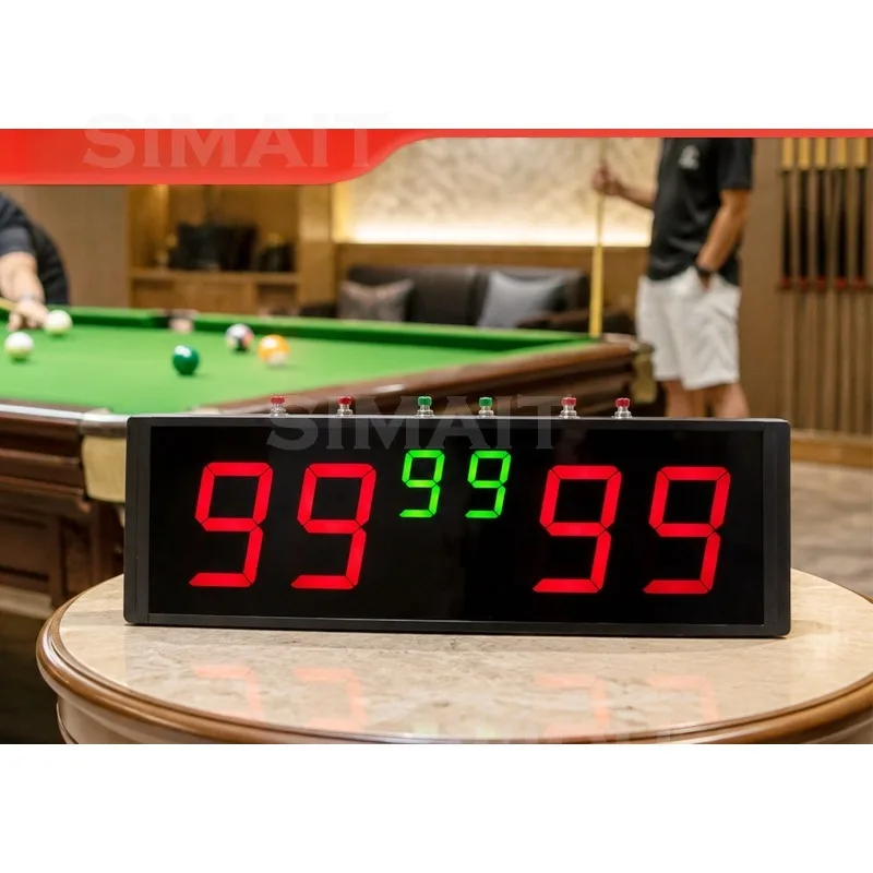 LED Electronic Scoreboard, Desktop Scoreboard, Billiards Score Display, Table Tennis Badminton Tennis