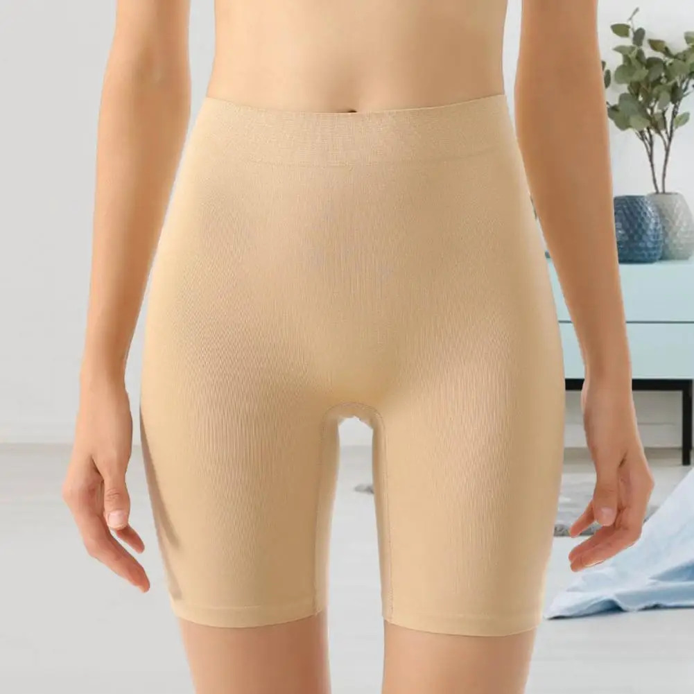 Pantalones de seguridad ajustados de cintura alta para mujer, ropa interior transpirable antiexposición, pantalones cortos de seguridad de encaje de cintura alta para Yoga, paquete de 2