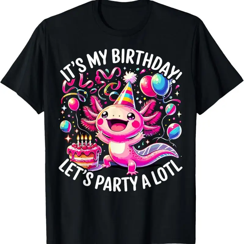 

Birthday Axolotl Party T Shirt