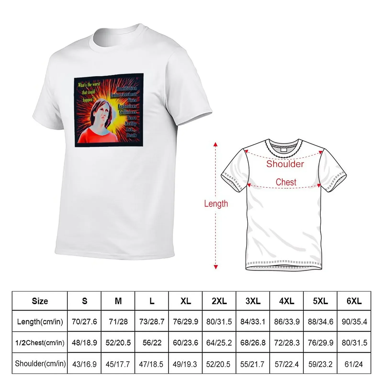 New Miranda Catastrophizing T-Shirt summer clothes shirts graphic tees men clothes