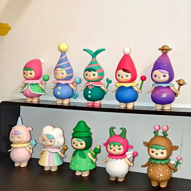 

PUCKY Forest Elf Series 100% Original Blind Box Toys Guess Bag Mystery Box Mistery Caixa Action Figure Surpresa Model Birthday