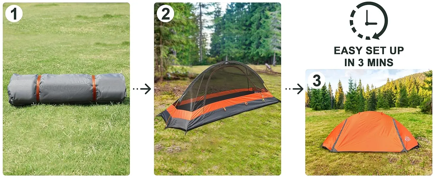 hiking tent