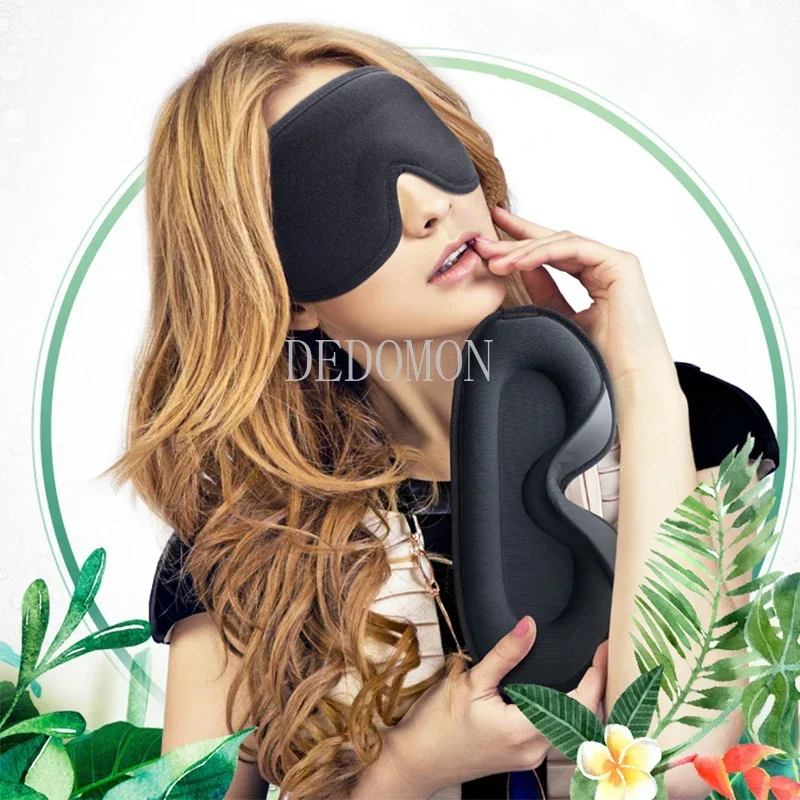 3D Sleep Mask Eyeshade Block Out Light Sleeping Aid Eyepatch Sleeping Mask for Eye Cover Blindfold Nap Travel Relax Slaapmask