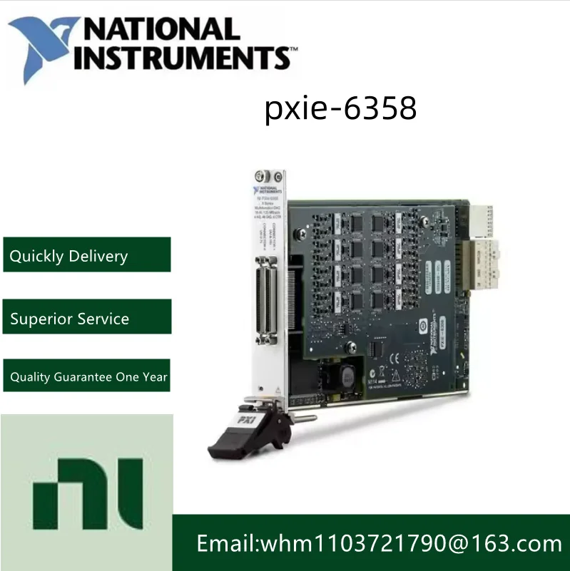 New NI PXIe-6358 Synchronous X-Series Data Acquisition