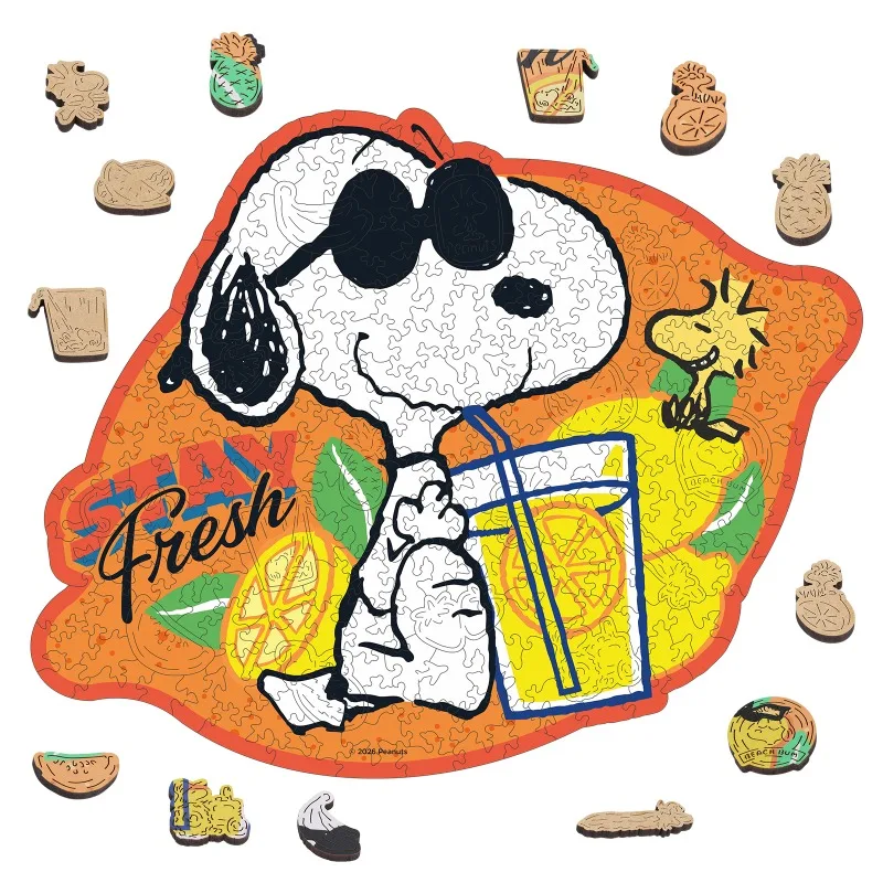 

Деревянный пазл-головоломка: Горячая распродажа! Аниме-пазл «Пианты Снупи: Стойкое свежество». Высококачественный развивающий и тренировочный настенный декор для взрослых, отличный подарок.