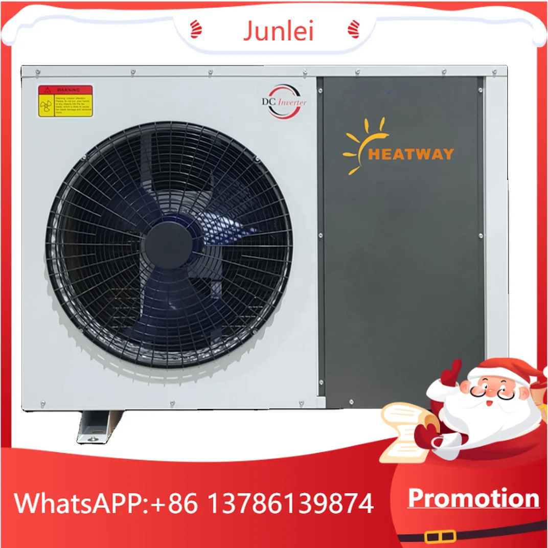 Instalación independiente con certificado CE TUV R32 bomba de calor de aire a agua de frecuencia variable de CC única calefacción de 8-18KW