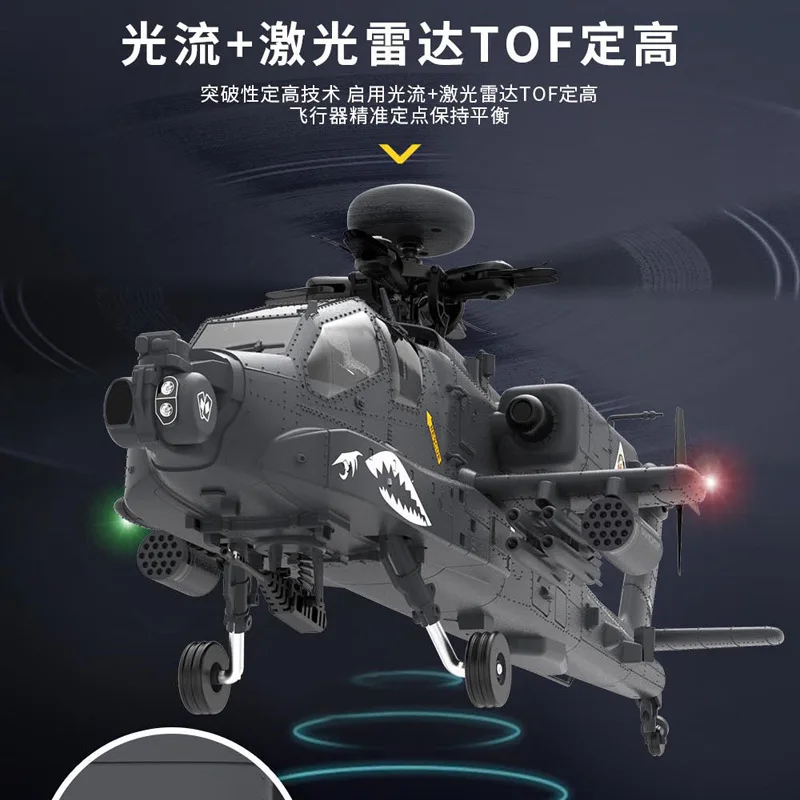 New 1:32 Yxznrc F11s Apache armed Remote Control Electric Intelligence Helicopter Modelsimulator Handle Control Boys Toys Gifts